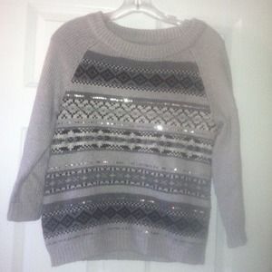 3/4 length sleeve sweater