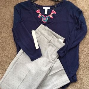 ✨NWT Polka Dot Cropped Pants✨