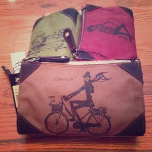 ⚡️Sale Izak Canvas Pouch Brown Whoosh