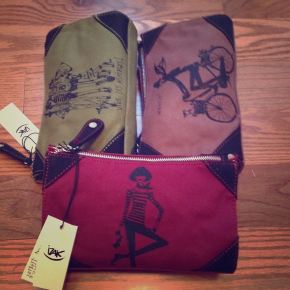 ⚡️SaleIzak Canvas Pouch Red