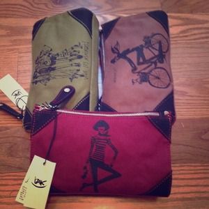 ⚡️SaleIzak Canvas Pouch Red