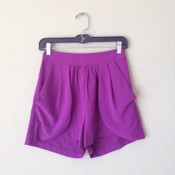 🚫Bundled🚫 High-Waisted Drape Shorts