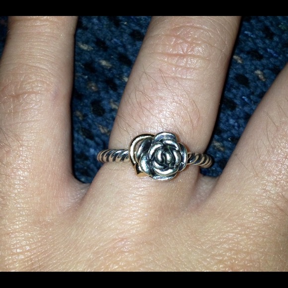 pandora rose ring silver pandora rose ring silver