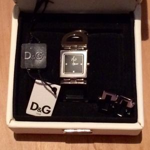 Authentic Dolce Gabbana D&G Stainless Steel Watch