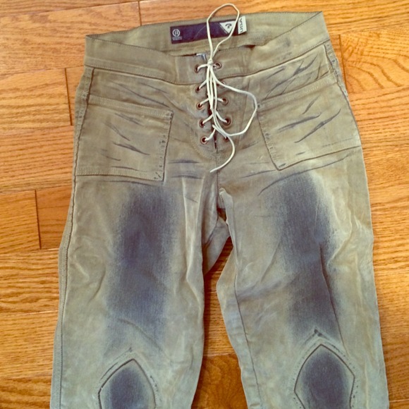 Guess velvet pants