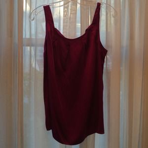 Jcrew size 8 fuchsia silk top!