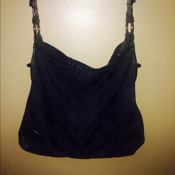 ✨🎉Reduced✨Black coach bag - Picture 1 of 4
