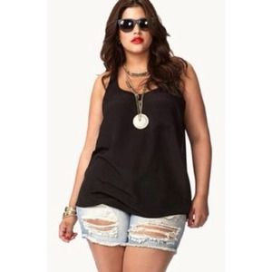 Forever 21 + Tank - Black
