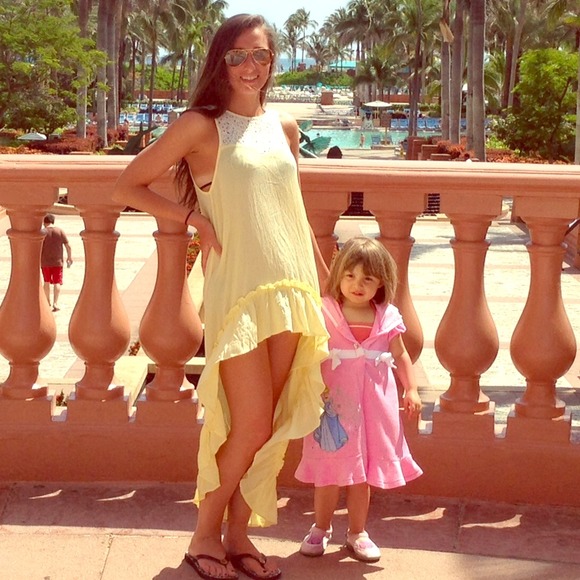 Ninie high low dress