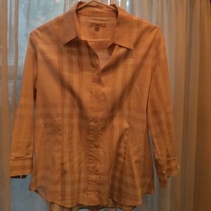 Burberry size large light light pink button down