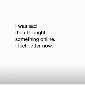 Don't be sad! Shop my closet!