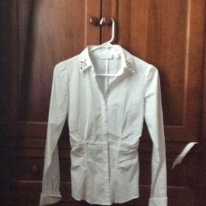 White button down shirt