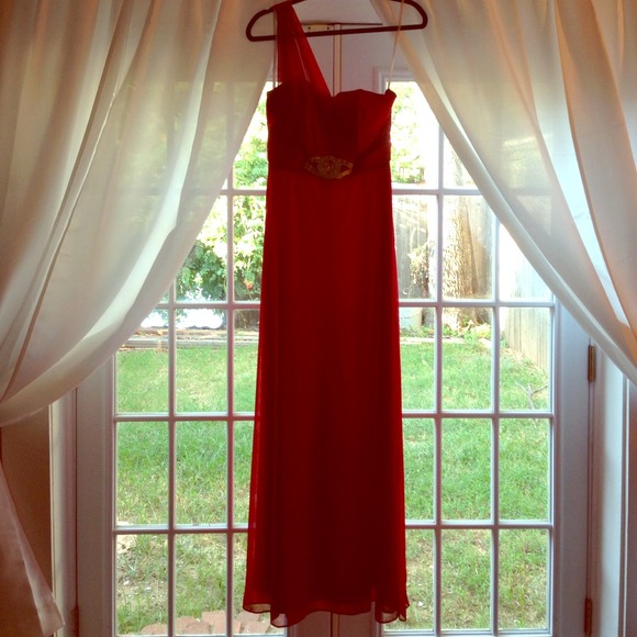 Red Formal Dress/ and blue dress