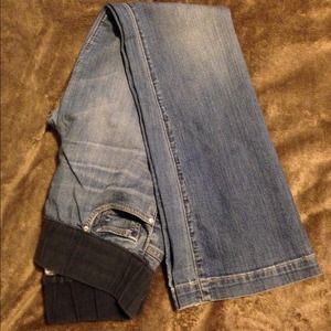 🚫Bundle🚫Low panel..Light wash denim maternity