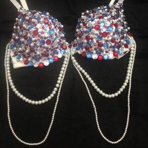 Victoria's Secret Rhinestoned Rave Bra