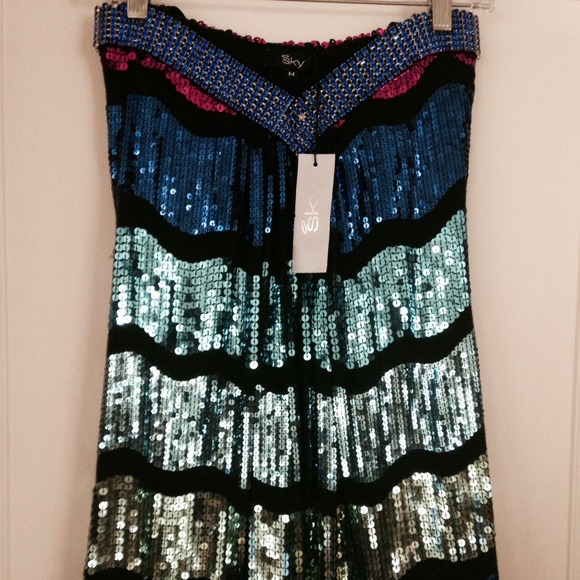 Sky brand mini dress.