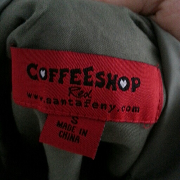 Army Green Cargo Jacket - Picture 3 of 4