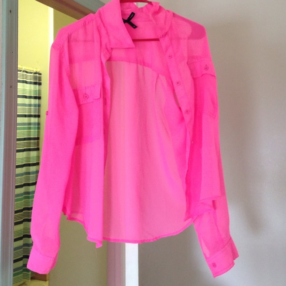 Hot pink top