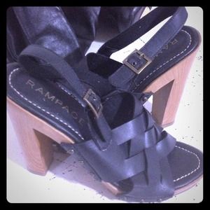 Black 3inch heels