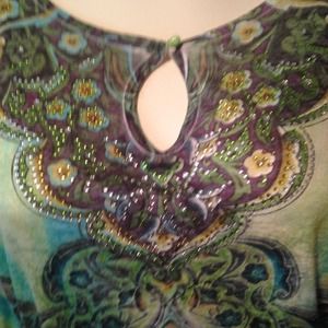 Embellished top