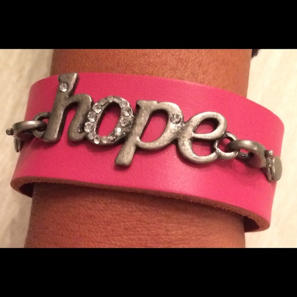 HOPE Leather Bracelet