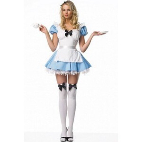 leg avenue blue alice halloween costume