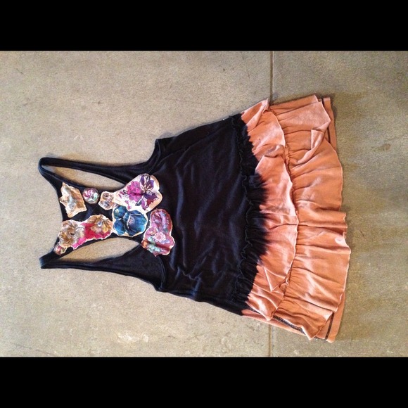 free people flowy vest/tank