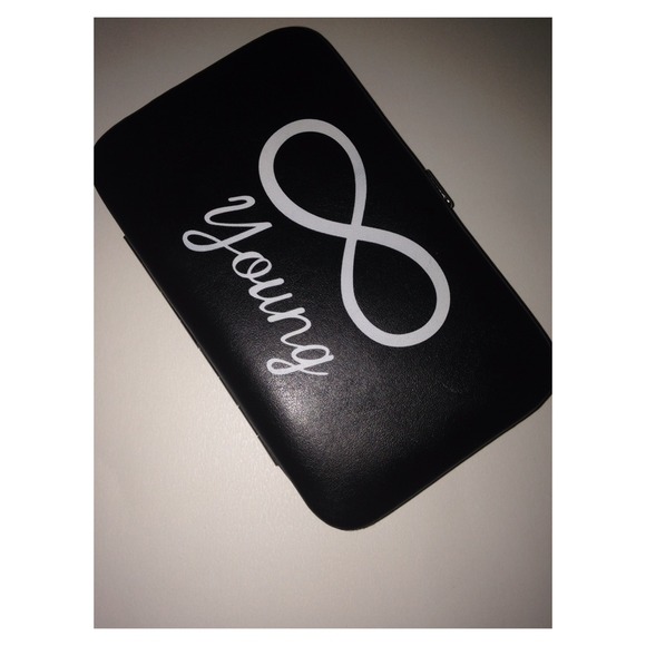 Tilly's "Forever Young" phone case/wallet