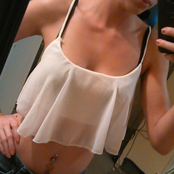 White Crop Top