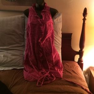 Cute red and pink robe- very light