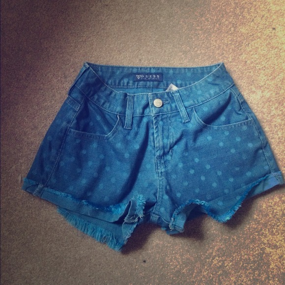 GUESS polka dot shorts