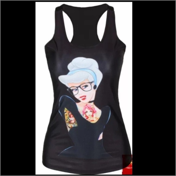 👓 Tattooed Cinderella tank top 👓