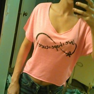 Bright Pink Cancer Shirt