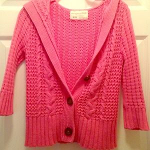 Pink Sweater/Cardigan
