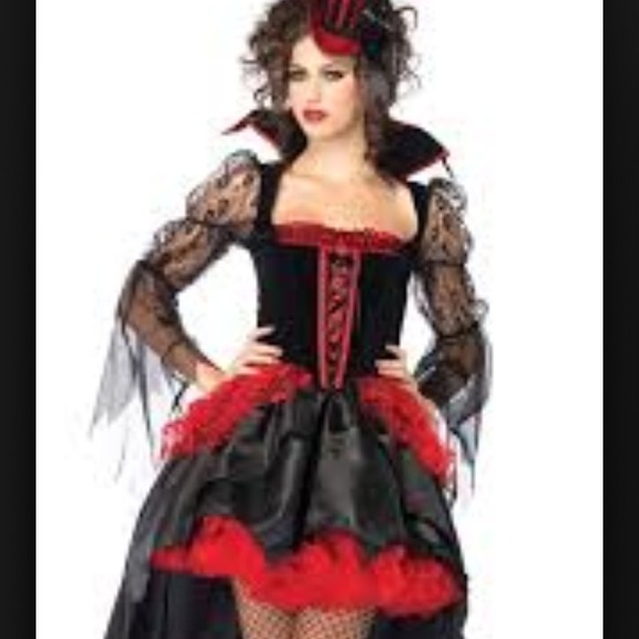 Whole set!! Midnight mistress Halloween dress