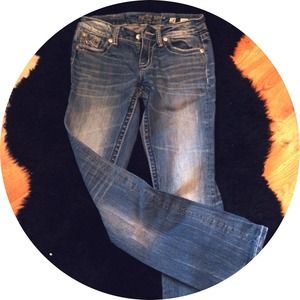 PRICE CUT!!!Miss-Me Jeans (JD1038B Bootcut)