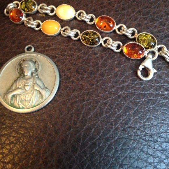 Sterling Silver Bracelet with the pendant bundle