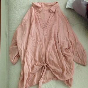 Light pink top
