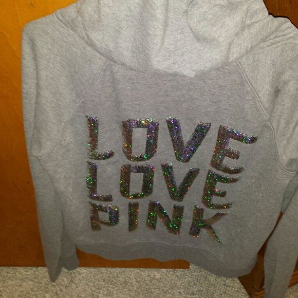 Victoria Sercret Bling Hoodie