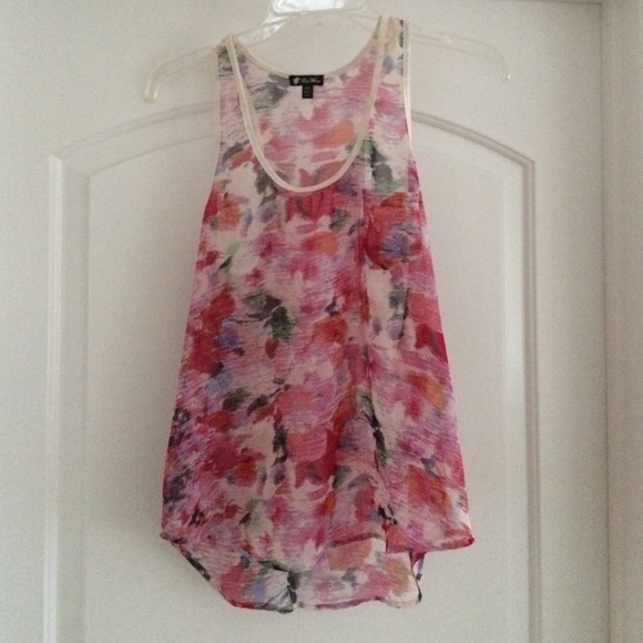 Flowy floral Nordstrom top!