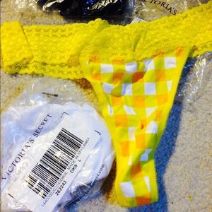 Victoria Secret low rise thong 4 for $4