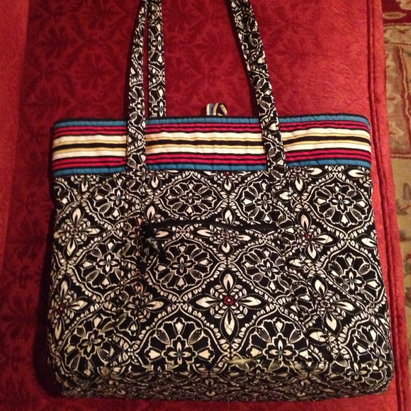 Vera Bradley Barcelona print tote