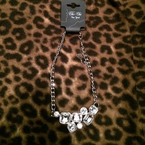 Big jewel statement necklace