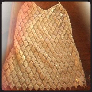 Glam halter top.. In nude