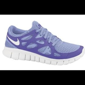 Purple Nike Free Run 2 Sneakers