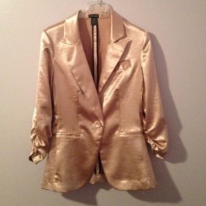 Shiny Pink Stoosh Blazer