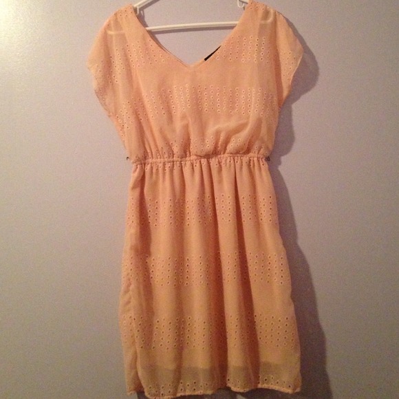 Light Pink Eyelet Dress