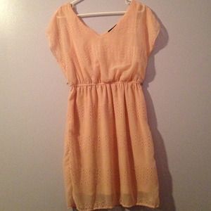 Light Pink Eyelet Dress