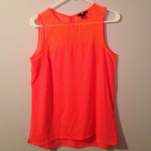 H&M Pink Mesh Top