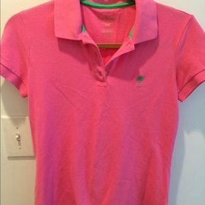 Pink Lilly Pulitzer Polo